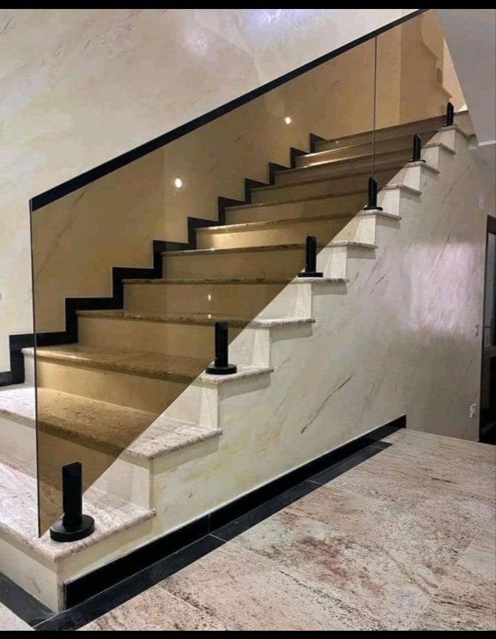 تركيب درابزين وسلالم زجاج سيكوريت في الرياض - صورة 3