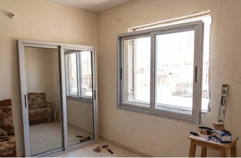 مشاريع تركيب وتحديث الزجاج الدبل جلاس العازل في الرياض